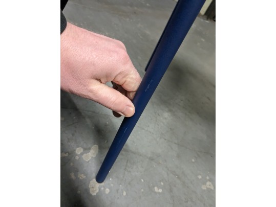 2 Zina Indigo Blue Dining Chairs