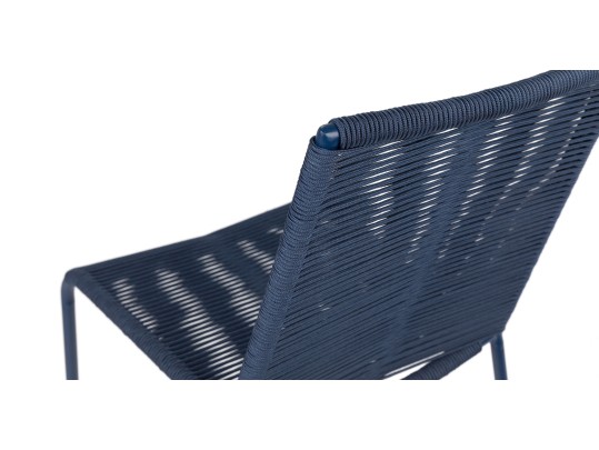 2 Zina Indigo Blue Dining Chairs