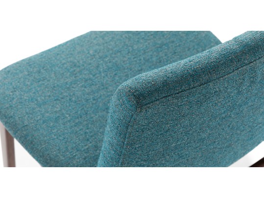 2 Nosh Andaman Blue Walnut Dining Chairs