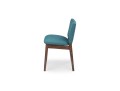 2 Nosh Andaman Blue Walnut Dining Chairs