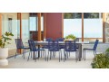 2 Zina Indigo Blue Dining Chairs