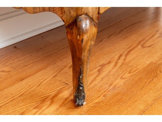 Country French Style Walnut Chest Of Drawers. 