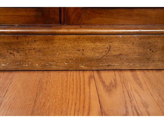 Mid 20th Century Louis XVI Style Fruitwood Wardrobe