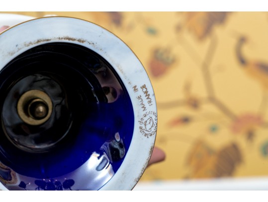 After Houdon, Porcelaine De France White Bisque Sculpture Bust Of A Youth