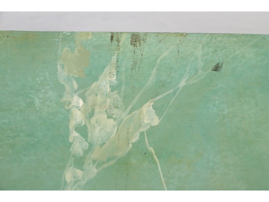 Country French Style Paint Decorated Stand