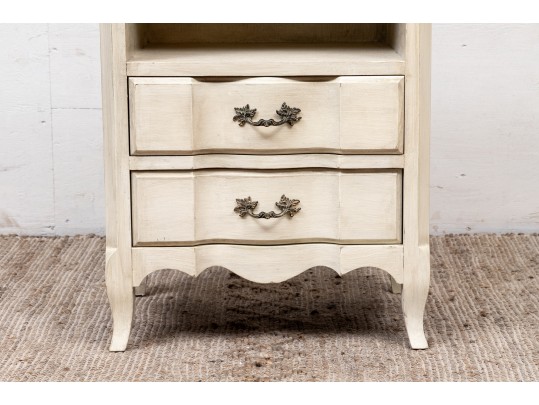 Country French Style Paint Decorated Stand