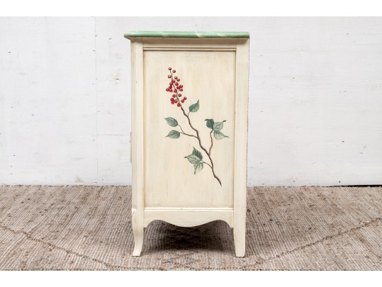 Country French Style Paint Decorated Stand