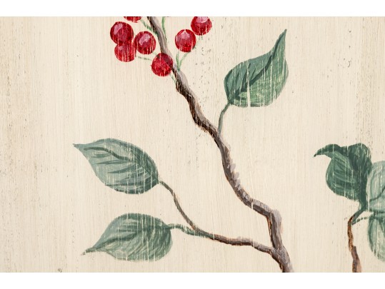 Country French Style Paint Decorated Stand