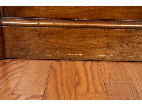 Mid 20th Century Louis XVI Style Fruitwood Wardrobe