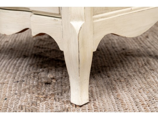 Country French Style Paint Decorated Stand