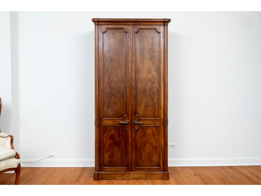 Mid 20th Century Louis XVI Style Fruitwood Wardrobe