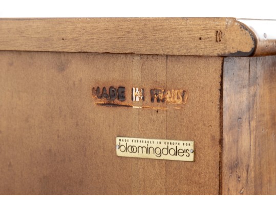 Country French Style Walnut Chest Of Drawers. 