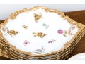 Collection Of Antique French Porcelain Plates And American China Fruit Bowls  