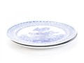 Five Pieces Of Asian Blue And White Ceramic Plate Ware