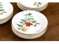 Collection Of Antique French Porcelain Plates And American China Fruit Bowls  