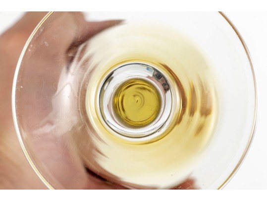 Collection Of Tinted Glass Stemmed Glasses