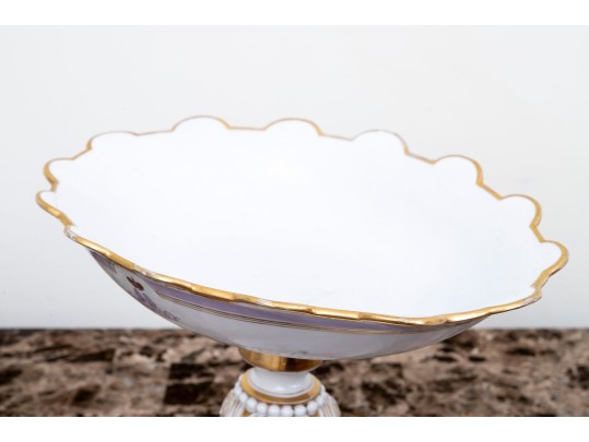 Stunning Russian Porcelain Tazza