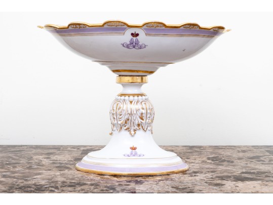 Stunning Russian Porcelain Tazza