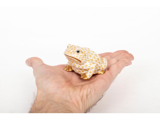 Herend, Hungarian Hand Painted Frog