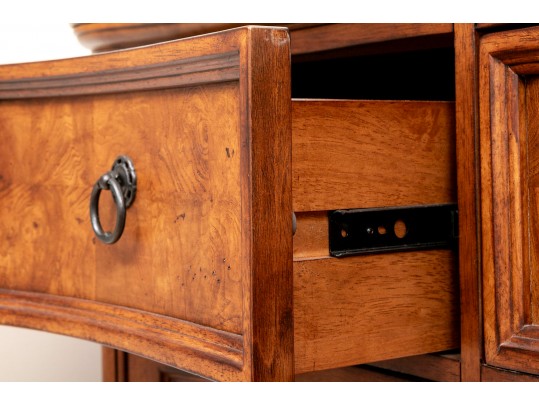 Fine Provincial Style Marble Top Dresser Chest