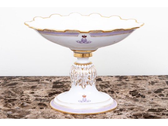 Stunning Russian Porcelain Tazza