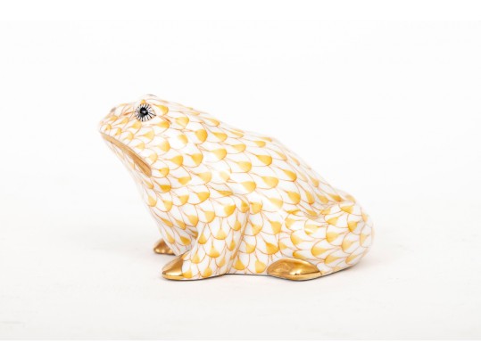 Herend, Hungarian Hand Painted Frog