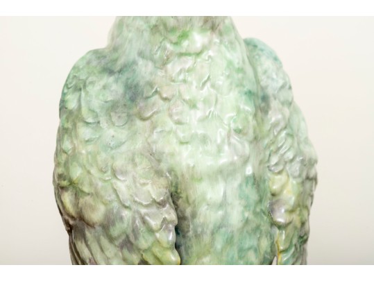 English, Crown Staffordshire Perched Woodpecker