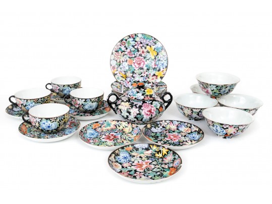 Marvelous Antique Chinese Export Famille Rose 