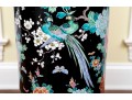 Chinese Famille Rose On Black Ground Porcelain Umbrella Stand