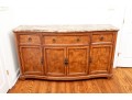 Fine Provincial Style Marble Top Dresser Chest