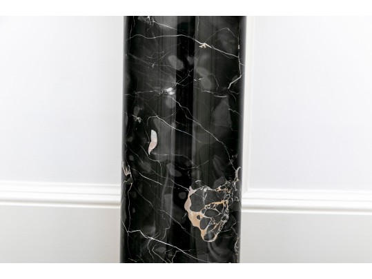 Fabulous Portoro Marble Pedestal 