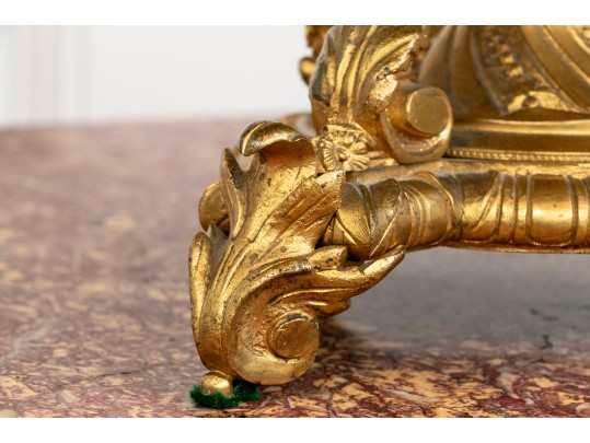 Late 19th-century Sevres-style Ormolu-mounted Porcelain Footed Centerpiece Bowl