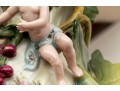Pair Of Art Nouveau German Porcelain Figural Table Lamps