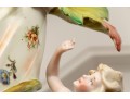 Pair Of Art Nouveau German Porcelain Figural Table Lamps