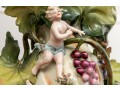Pair Of Art Nouveau German Porcelain Figural Table Lamps