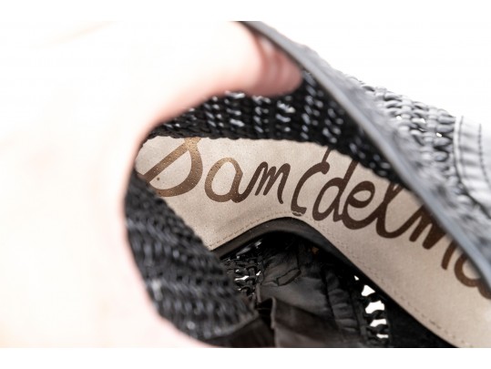 Sam Edelman Woven Peep Toe Heels, Size 9.5M