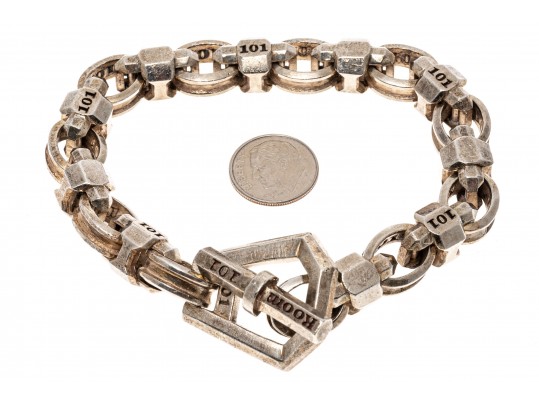 'Room 101' Sterling Bracelet, $1,200 Retail Price