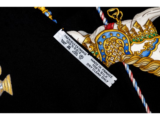 Hermes Luna Park Silk Jacquard Scarf, 90cm