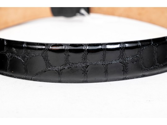 Ralph Lauren, Bergdorf Goodman, HenriBendel Black Leather Belts, Sizes 30, M