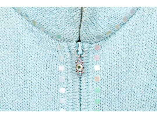 Two St. John Cardigans Size 12, And One Escada Sweater Size 38