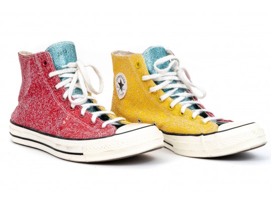 Converse J.W. Anderson Fabulous Multi Color Chuck Taylor High Tops, Mens Size 11.5