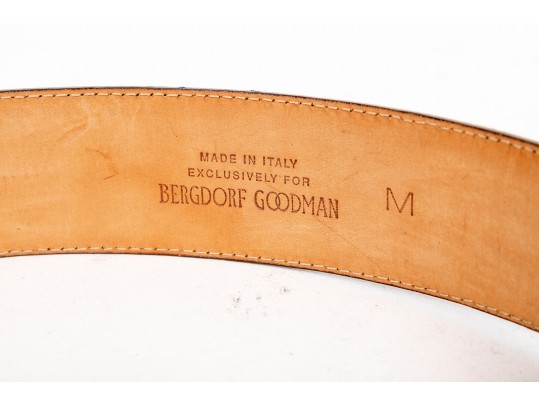 Ralph Lauren, Bergdorf Goodman, HenriBendel Black Leather Belts, Sizes 30, M