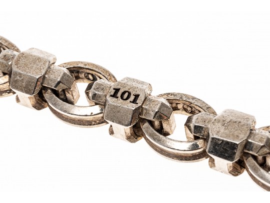 'Room 101' Sterling Bracelet, $1,200 Retail Price