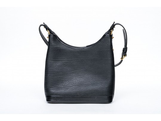 Dooney & Bourke Lot Of Two Handbags, Including A Black Pebbled Leather Bag