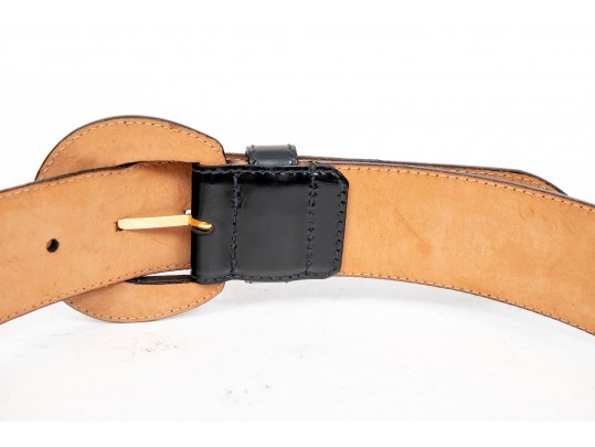 Ralph Lauren, Bergdorf Goodman, HenriBendel Black Leather Belts, Sizes 30, M