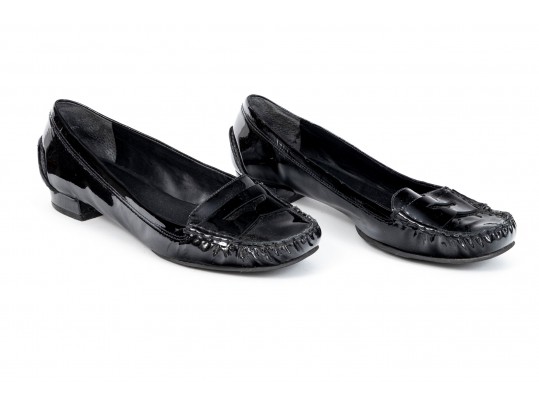 Tote Bags And Michael Kors Patent Leather Shoes, Size 9 1/2