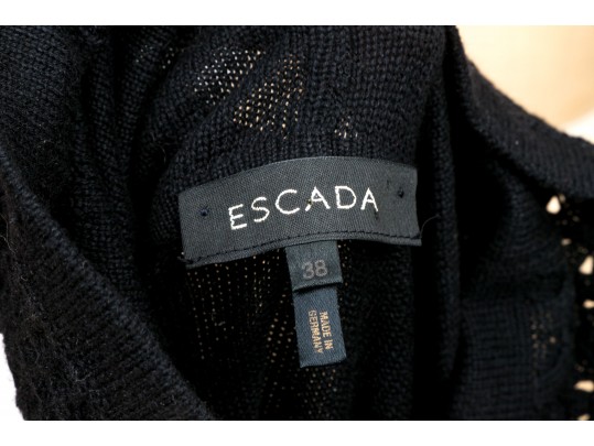 Two St. John Cardigans Size 12, And One Escada Sweater Size 38