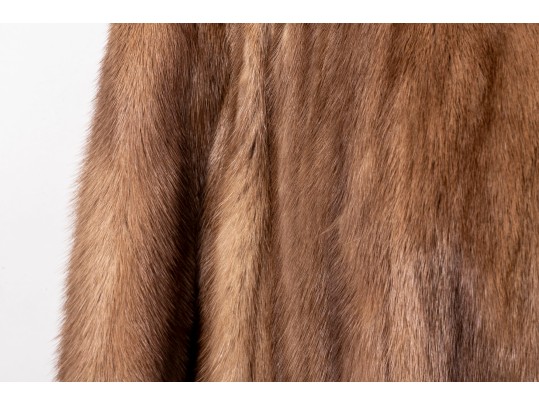 Light Brown Bergdorf Goodman Fur Coat