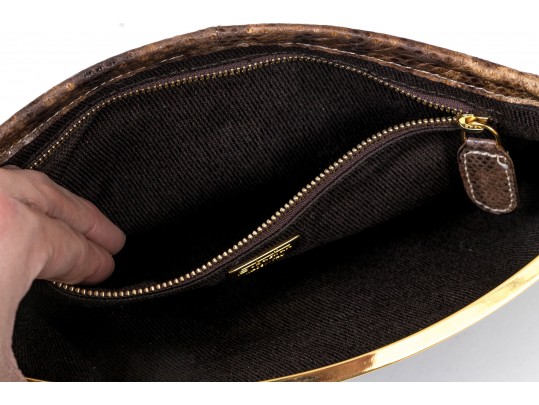Lot Of Three Assorted Fashion Clutch Style Handbags