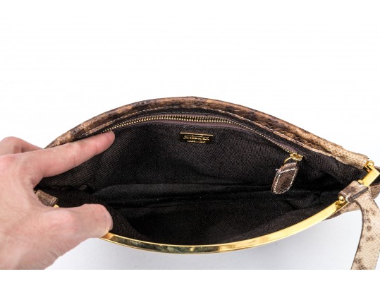 Lot Of Three Assorted Fashion Clutch Style Handbags